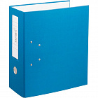 Папка регистратор 125 мм с двумя ароч. механизм.(до 1100л.) ПВХ синяя