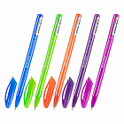 Ручка на масл. основе Брауберг STRIPES, синяя, 0,7мм