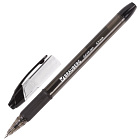 Ручка гел черная Брауберг "Samurai", с гриппом, 0,5мм