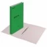 Скоросшиватель картон 360 г/м2 Брауберг мелованный, зеленый