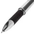 Ручка гелевая с грипом BRAUBERG "Geller", ЧЕРНАЯ, игольчатый узел 0,5 мм, линия письма 0,35 мм