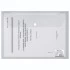 Папка-конверт с кнопкой BRAUBERG, А4, до 100 листов, прозрачная, 0,15 мм, 221638