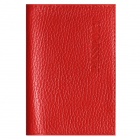 Обложка для паспорта натуральная кожа, цвет красный KLERK Elegant