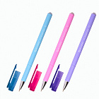 Ручка шариковая масляная BRAUBERG "FRUITY Pastel", СИНЯЯ, soft-touch, узел 0,7 мм, линия письма 0,35