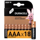 Батарейка Duracell Basic AAA  LR03 цена за 18шт.