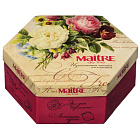 Чай MAITRE de The (Мэтр) "Цветы", АССОРТИ 12 вкусов, 60пакетиков в конвертах, 120г
