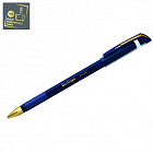 Ручка Берлинго "xGold" синяя, 0,7мм, игольчатый стержень, грип