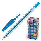 Ручка шариковая BEIFA (Бэйфа) 927, корпус тонированный синий, узел 0,7 мм, линия письма 0,5 мм, AA92
