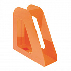 Вертикальный накопитель Стамм Фаворит оранжевый, ширина 90 мм