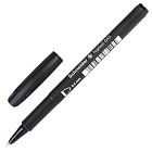 Ручка-роллер Schneider "Topball 845", черная, корпус с печатью, 0,5мм