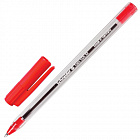 Ручка Schneider "Tops 505 M" красная, 1,0мм, прозрачный корпус
