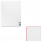 Белый картон грунтованный для живописи 40х50см, толщ. 2мм, акриловый грунт, двустор, шк 5807