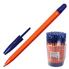 Ручка шариковая СТАММ "111 Orange" синяя, 1,0мм