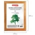 Рамка 15х20 см, дерево, багет 18 мм, BRAUBERG "HIT", канадская сосна, стекло, подставка