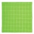 Салфетка из микрофибры Любаша 40*40см, 3шт. квадратное тиснение, зеленые