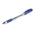 Ручка гелевая с грипом BRAUBERG "Geller", СИНЯЯ, игольчатый узел 0,5 мм, линия письма 0,35 мм