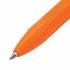Ручка на масл. основе Стафф "X-100", синяя, (оранж. корпус), 0,7мм