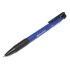 Ручка шариковая автоматическая с грипом BRAUBERG "Explorer", СИНЯЯ, корпус синий, узел 0,7 мм, линия