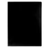 Папка с файлами КТ-100 STAFF, черная, 0,7 мм