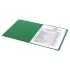 Скоросшиватель картон/ПВХ BRAUBERG, 35 мм, зеленая, до 290 листов