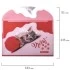Папка-конверт с кнопкой BRAUBERG "FUNNY CAT", А4, 160 мкм, цветная печать