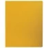 Папка на 2 кольцах 35мм Брауберг, картон/ПВХ, желтая