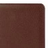 Ежедневник недатир. А5 Брауберг "Profile", 160л., "фактурная кожа", коричневый