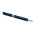 Ручка Паркер шариковая "Sonnet Core Subtle Blue Lacquer CT Slim", корпус синий глянцевый лак