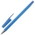 Ручка Брауберг "Capital blue", синяя, корпус soft-touch голубой