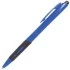 Ручка Стафф автомат., корпус синий, с гриппом, синяя