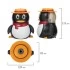 Точилка электрическая Брауберг "Пингвин", питание от USB/4 батареек АА