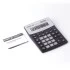Калькулятор Стафф 12 разр. STF-888-12-BS 200х150 мм черный/серебристый
