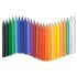 Восковые мелки ЛУЧ "Zoo", 24 цвета, шестигранные, картонная упаковка с европодвесом
