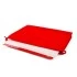 Портфель А3 ПИФАГОР с ручкой-шнурком, пластик, молния сверху, красная
