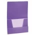 Папка на резинках Брауберг "Office", фиолетовая, до 300 листов, 500 мкм