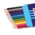 Карандаши цветные ПИФАГОР "Жираф", 12 цветов, пластиковые, классические заточенные, 181250