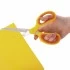 Ножницы Брауберг "Extra" 155мм, желто-оранжевые