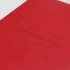 Дневник 1-11 классы Брауберг LATTE, обложка кожзам (лайт), красный