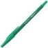 Ручка шариковая STAFF "EVERYDAY" BP-193, ЗЕЛЕНАЯ, корпус прорезиненный зеленый, узел 0,7 мм, линия п