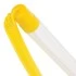 Ручка шариковая настольная BRAUBERG "Стенд-Пен", пружинка, корпус желтый, линия 0,5 мм, синяя,