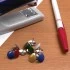 Кнопки канцелярские BRAUBERG, металлические, цветные, 10 мм, 50 шт., в картонной коробке