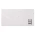 Папка-конверт с кнопкой МАЛОГО ФОРМАТА (250х135 мм), матовая прозрачная, 0,18 мм, BRAUBERG