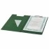 Папка планшет Брауберг с верхним прижимом, картон/ПВХ, зеленая