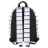 Рюкзак BRAUBERG, универсальный, сити-формат, белый в полоску, 20 литров, 41х32х14см