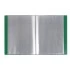 Папка с файлами КТ-40 Брауберг "Стандарт" зеленая, 0,7мм