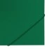 Папка на резинках Брауберг "Office", зеленая, до 300 листов, 500 мкм