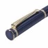 Ручка шариковая Брауберг бизнес-класса "Perfect Blue", корпус синий, золот. дет.